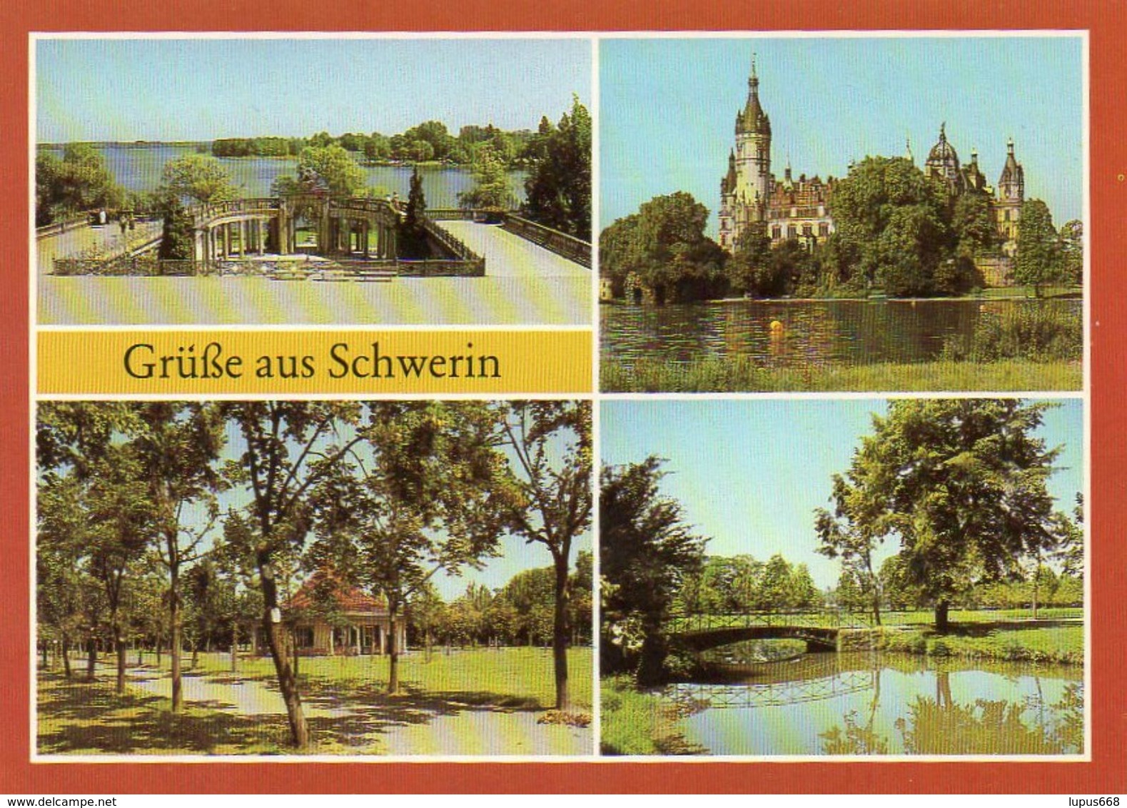 BRD- MV: 19 053  Schwerin, 4 Bilder - Schwerin