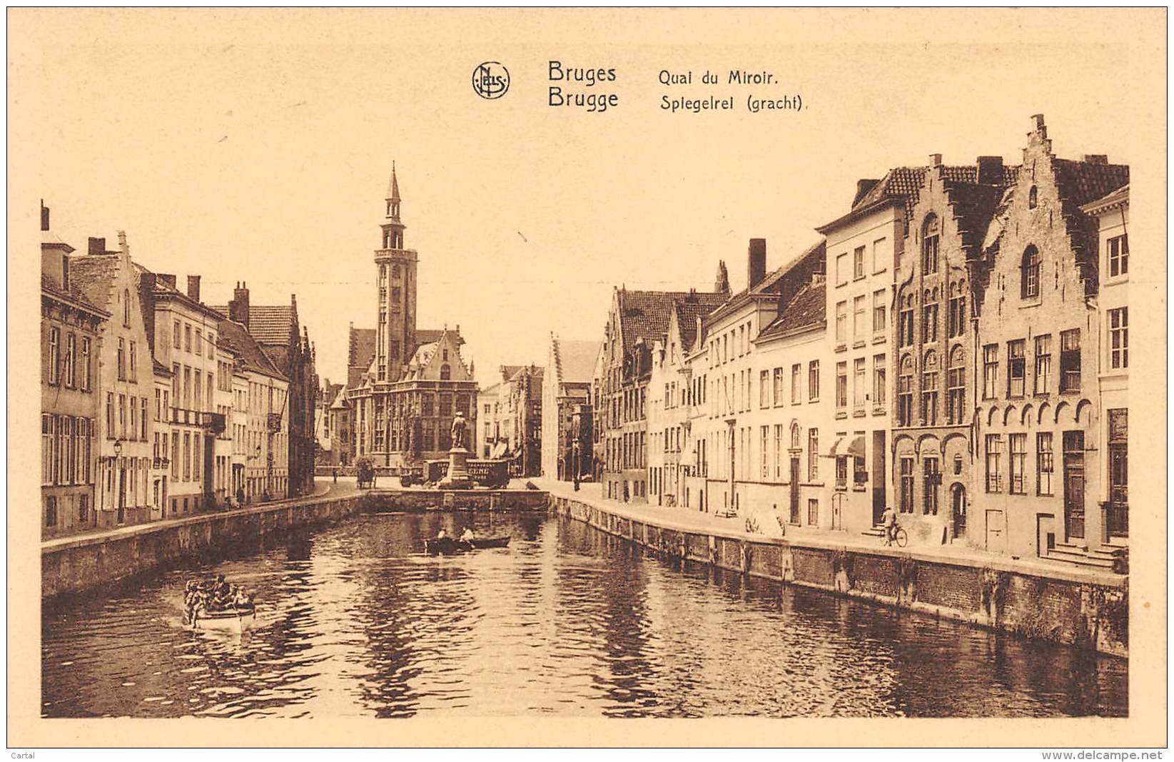 BRUGGE - Spieelrei (gracht) - Brugge