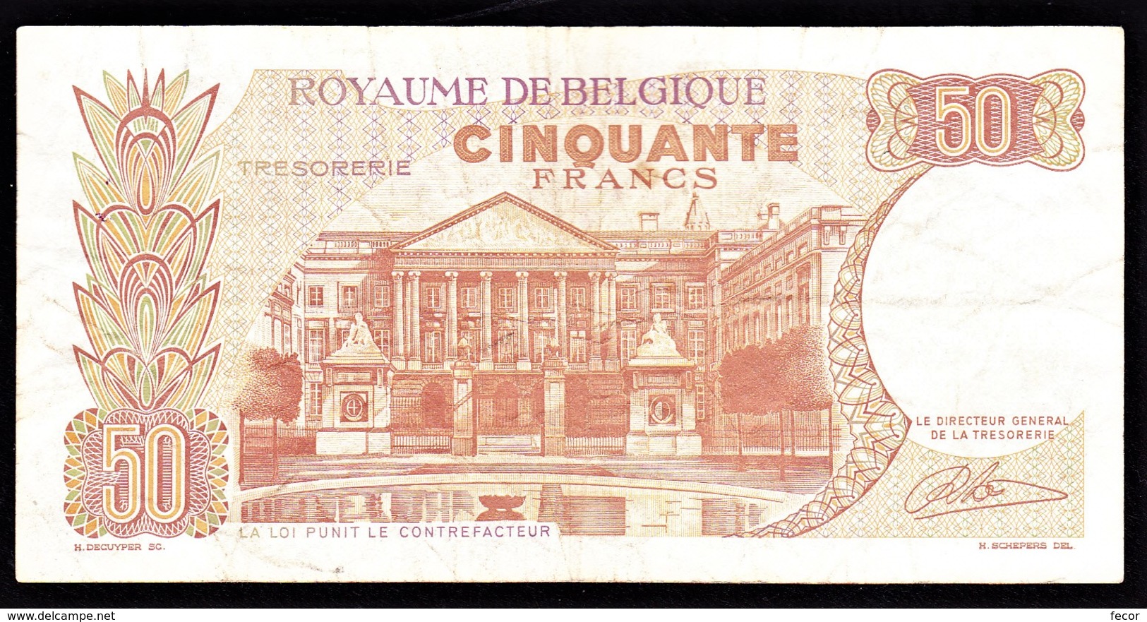 50 FR Type "1966" Koninklijk Paar   René Lauwerijns - 50 Francs