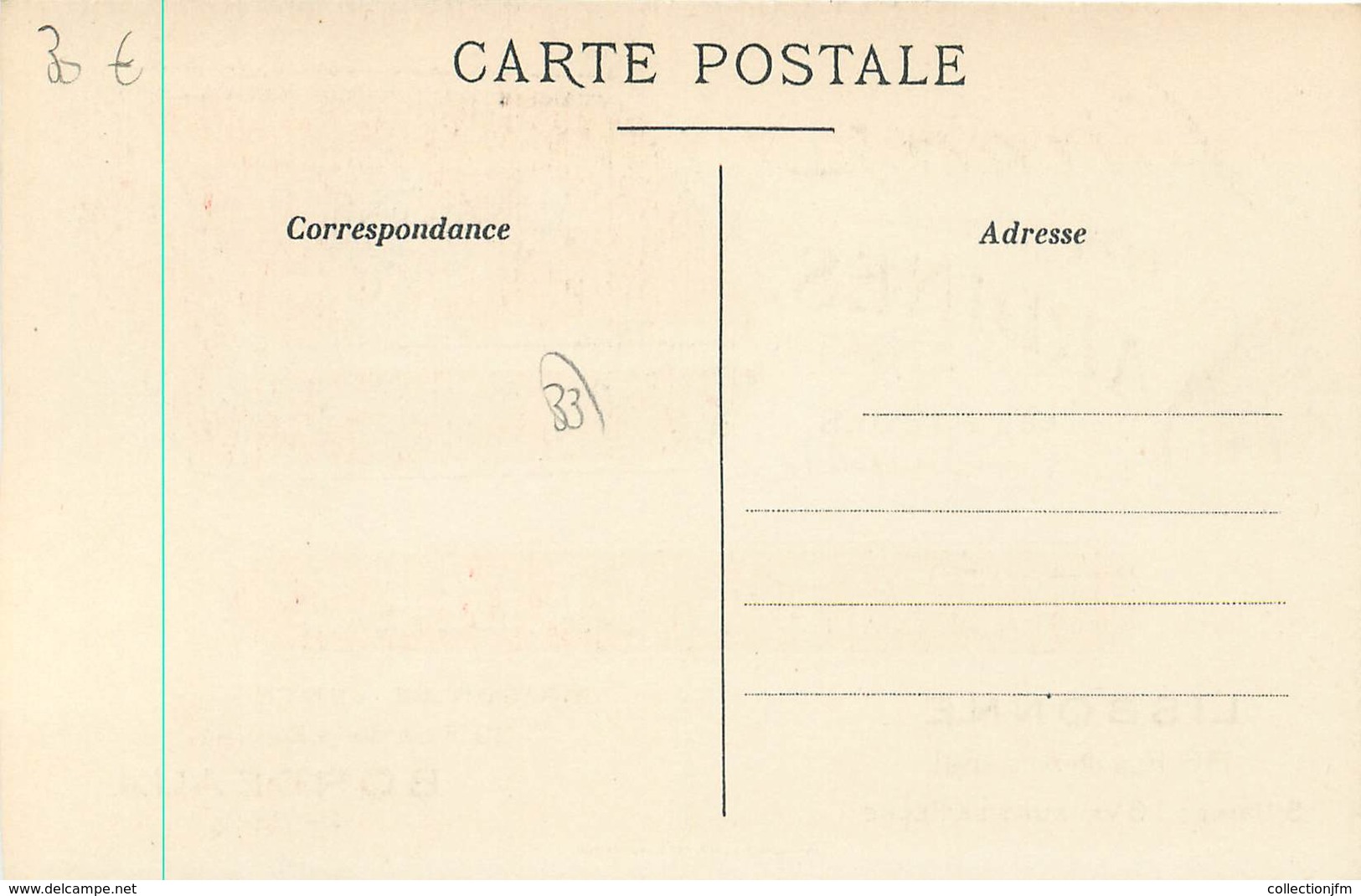 / CPA FRANCE 33 "Bordeaux, Merle Et Salles" / SARDINES / CARTE PUBLICITAIRE - Bordeaux