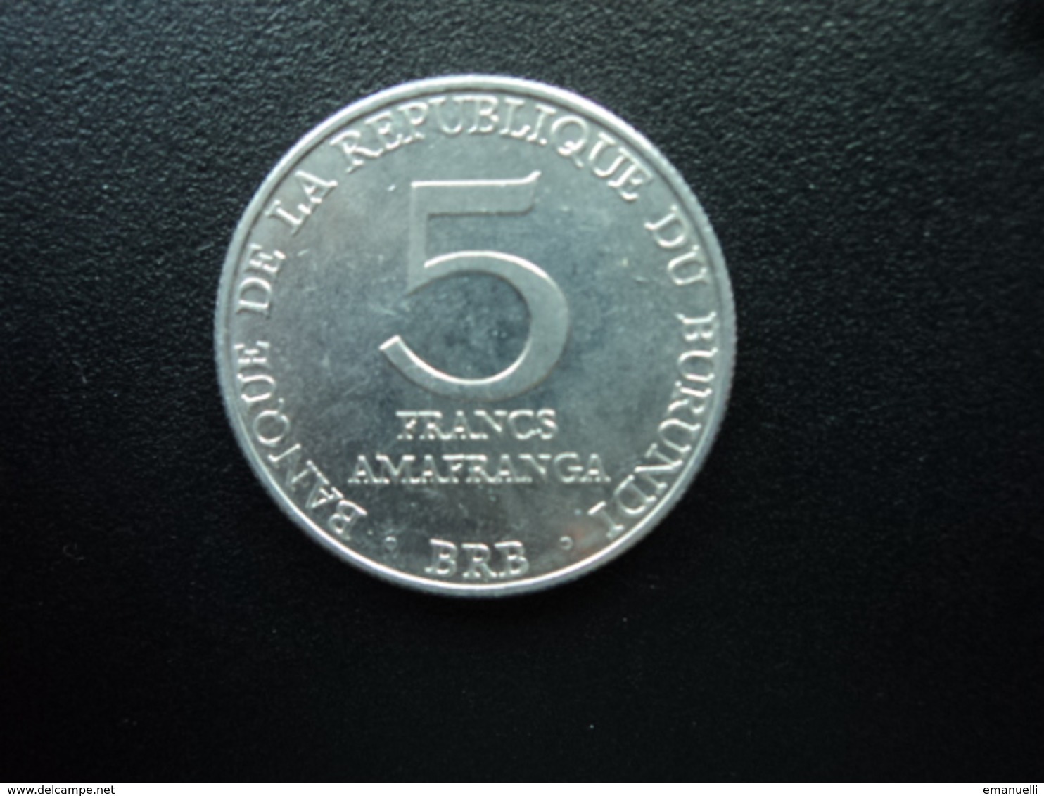 BURUNDI : 5 FRANCS  1980   KM 20   Non Circulé - Burundi