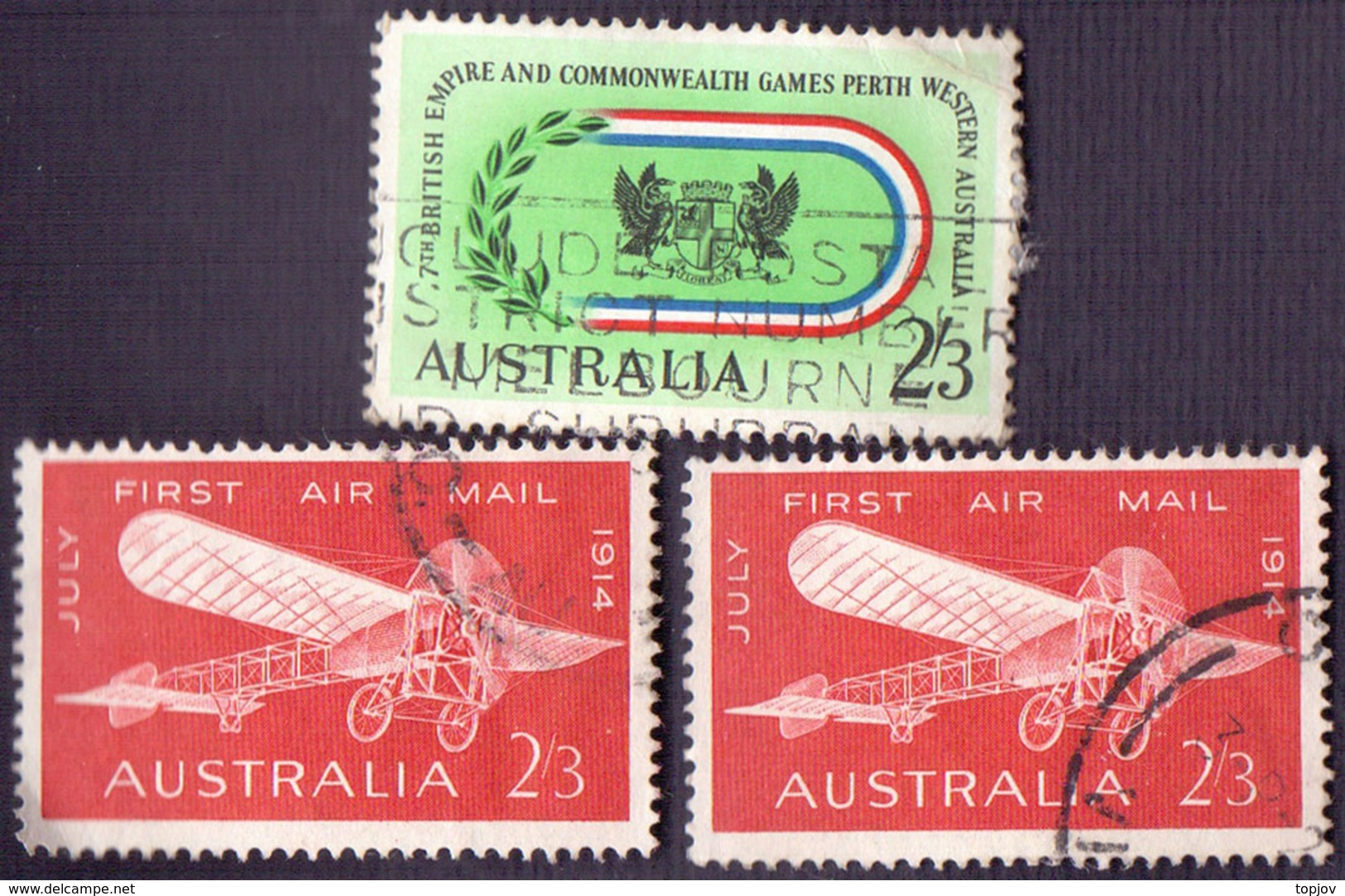 AUSTRALIA - AIRMAIL  LOT - Used - Used Stamps