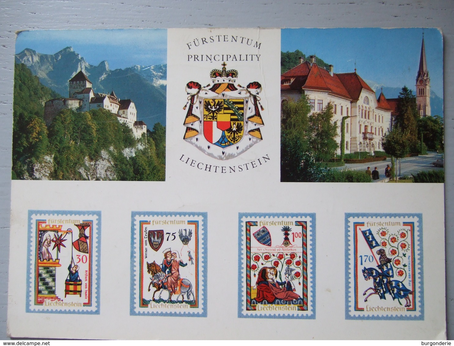 LIECHTENSTEIN / VADUZ / LOT DE 3 CARTES / TOUTES LES PHOTOS  ET DESCRIPTIFS - Liechtenstein