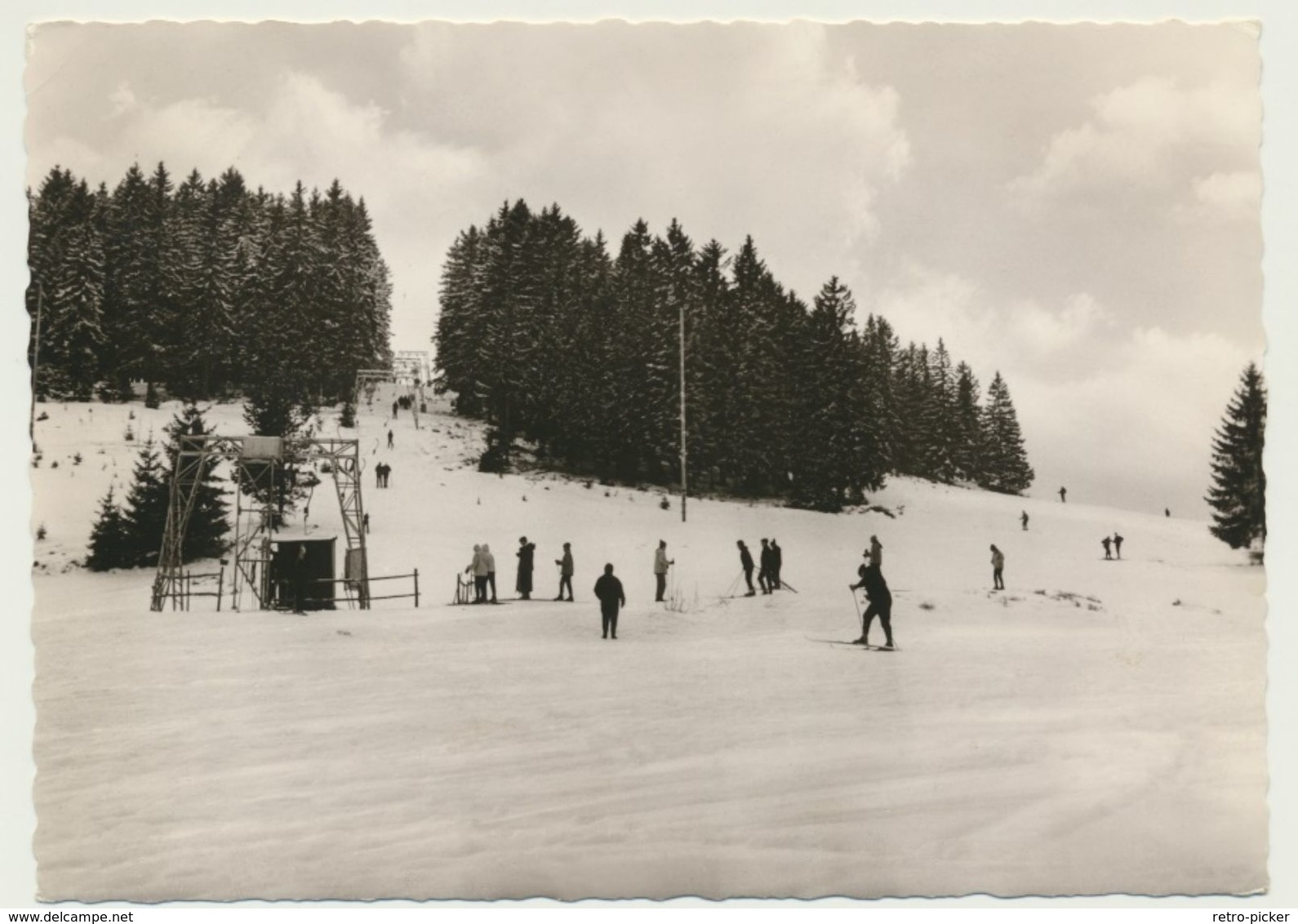 AK  Feldberg Bärental Beim Skilift 1969 - Feldberg