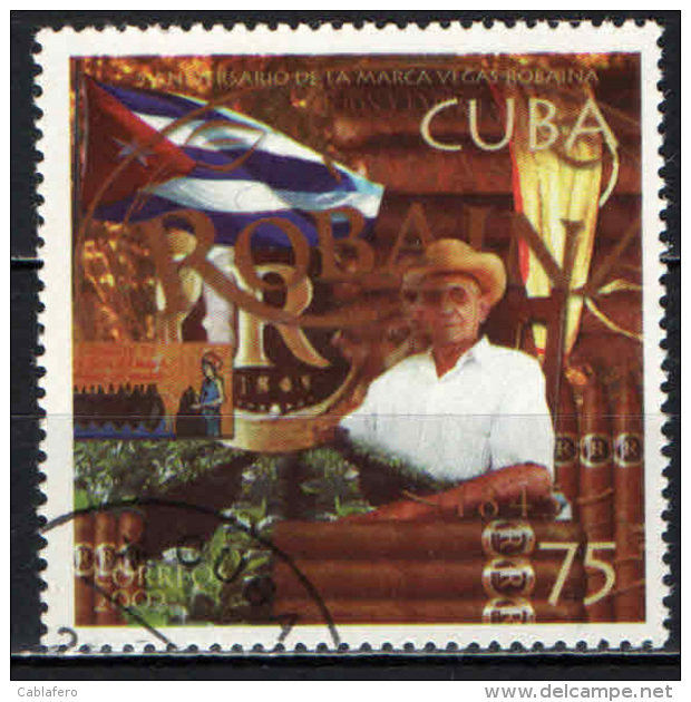 CUBA - 2002 - Cigar Production - USATO - Usados