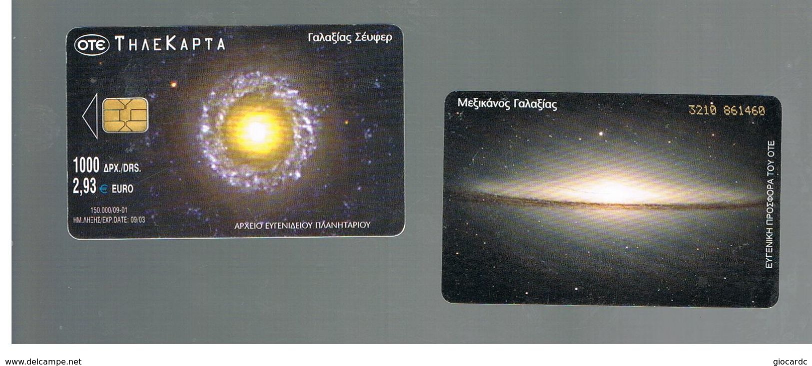 GRECIA (GREECE) -  2001 PLANETARIUM,   -  USED - RIF.   172 - Astronomy