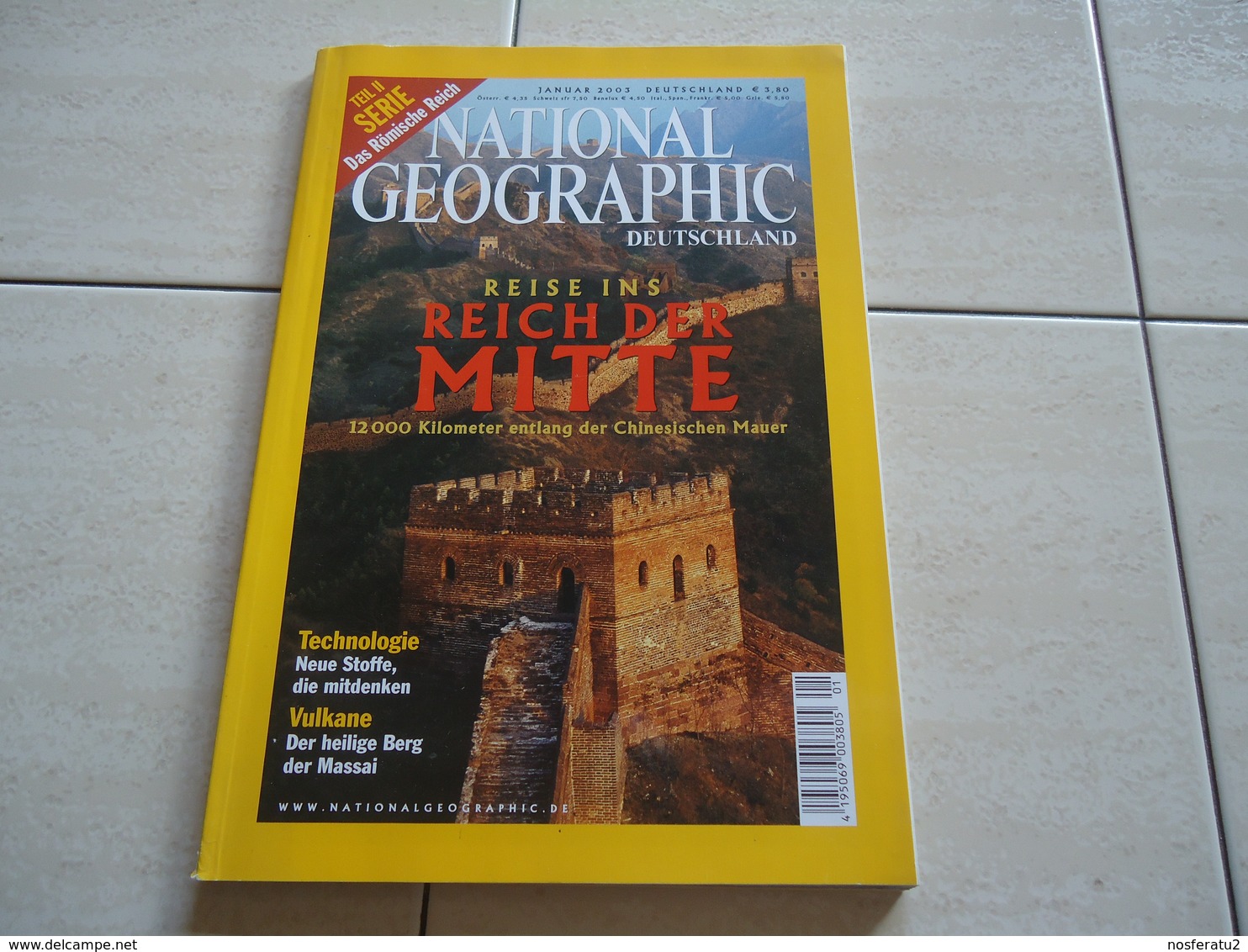 National Geographic Deutschland Ausgabe 01/2003 - Other & Unclassified