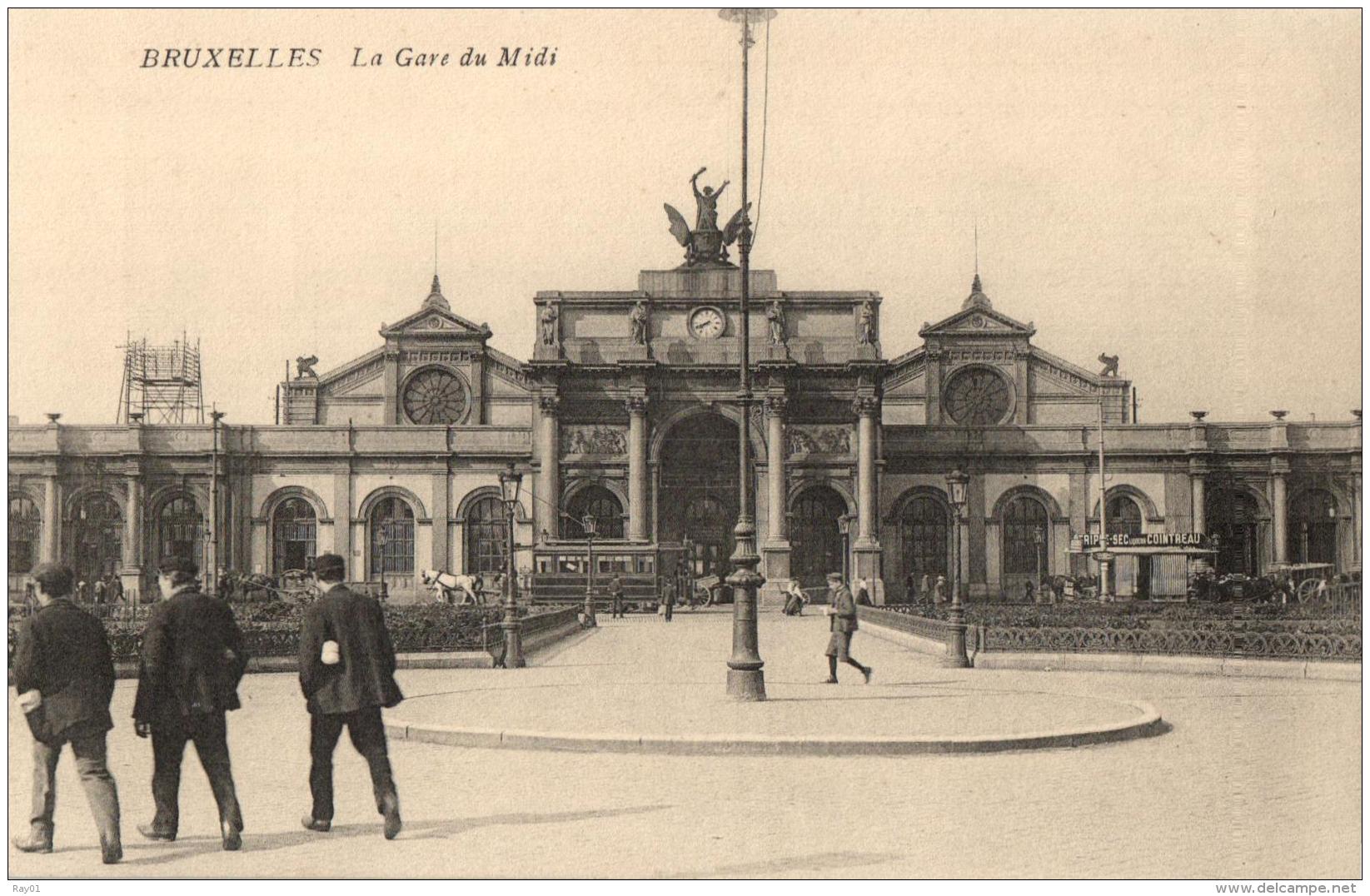 BELGIQUE - BRUXELLES - Gare Du Midi - 2 Cartes Postales. - Chemins De Fer, Gares