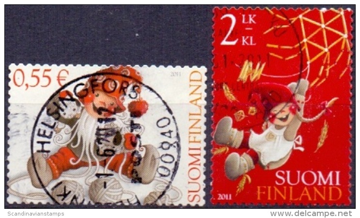 FINLAND 2011 Kerstzegels GB-USED - Used Stamps