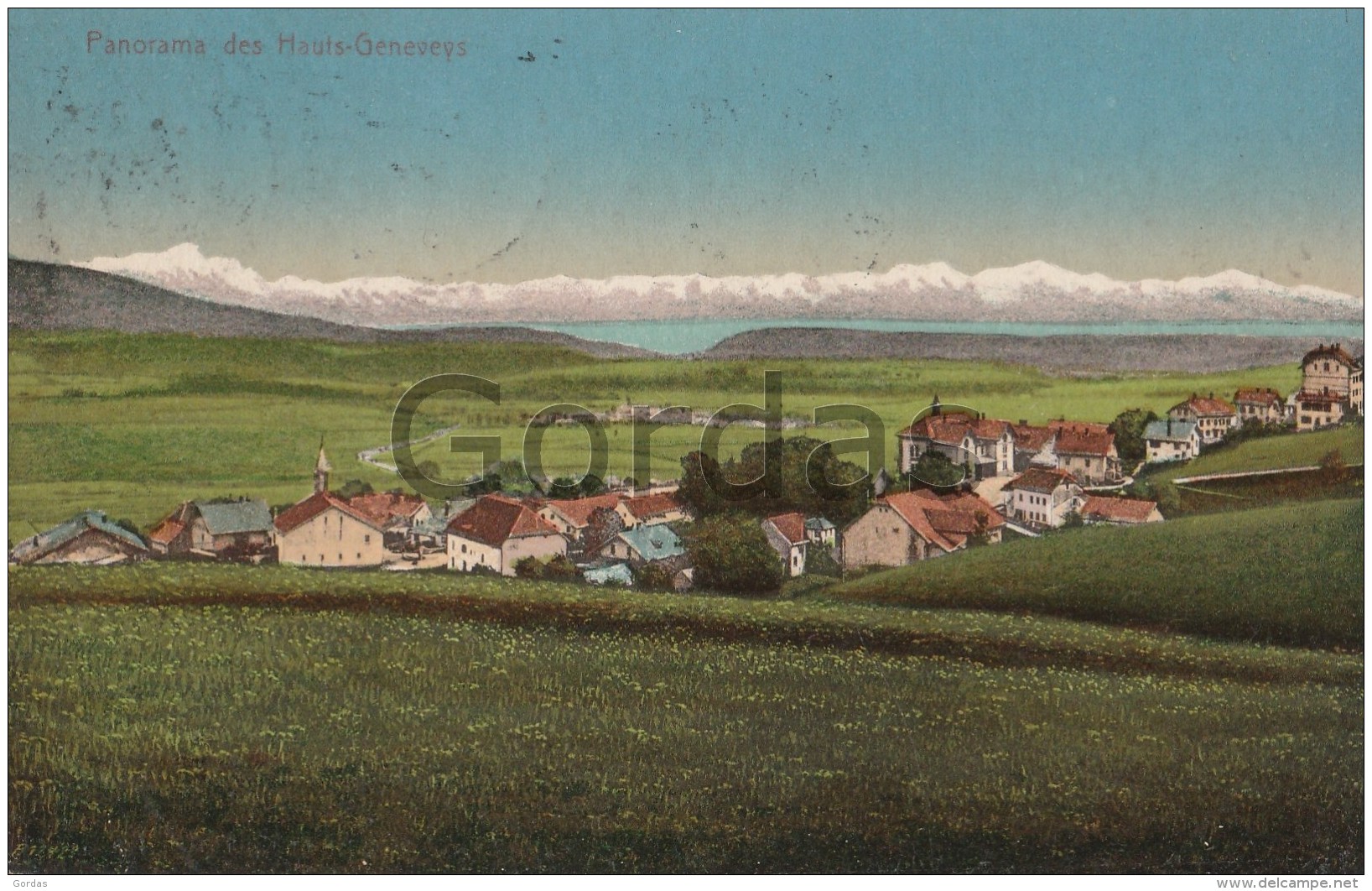 Switzerland - Panorama Des Hauts-Geneveys - Les Hauts-Geneveys