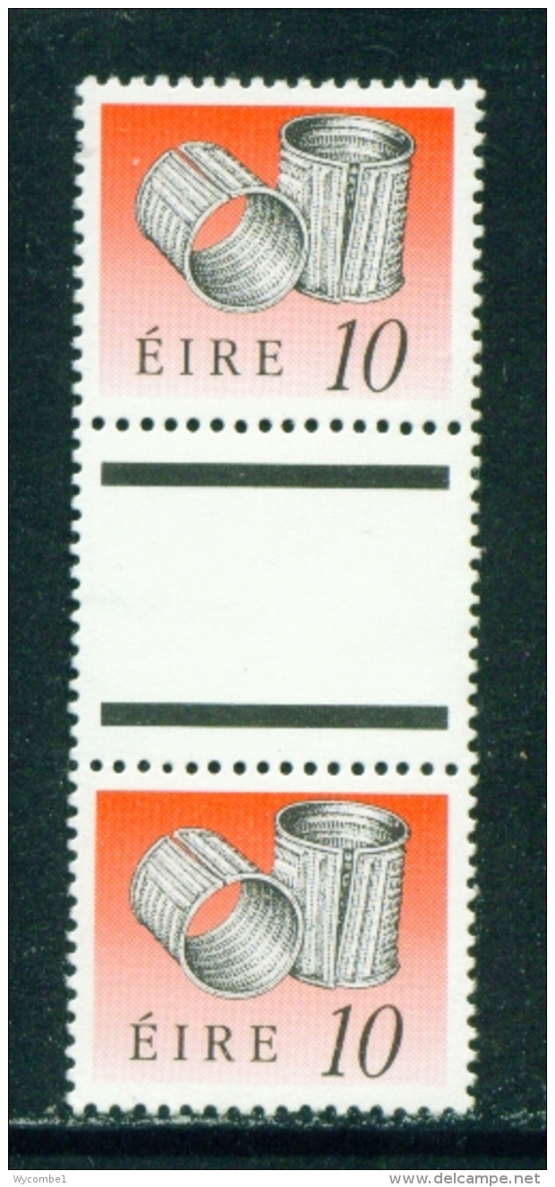 IRELAND  -  1990+  Heritage Definitives  10p  Gutter Pair  Unmounted/Never Hinged Mint - Nuevos