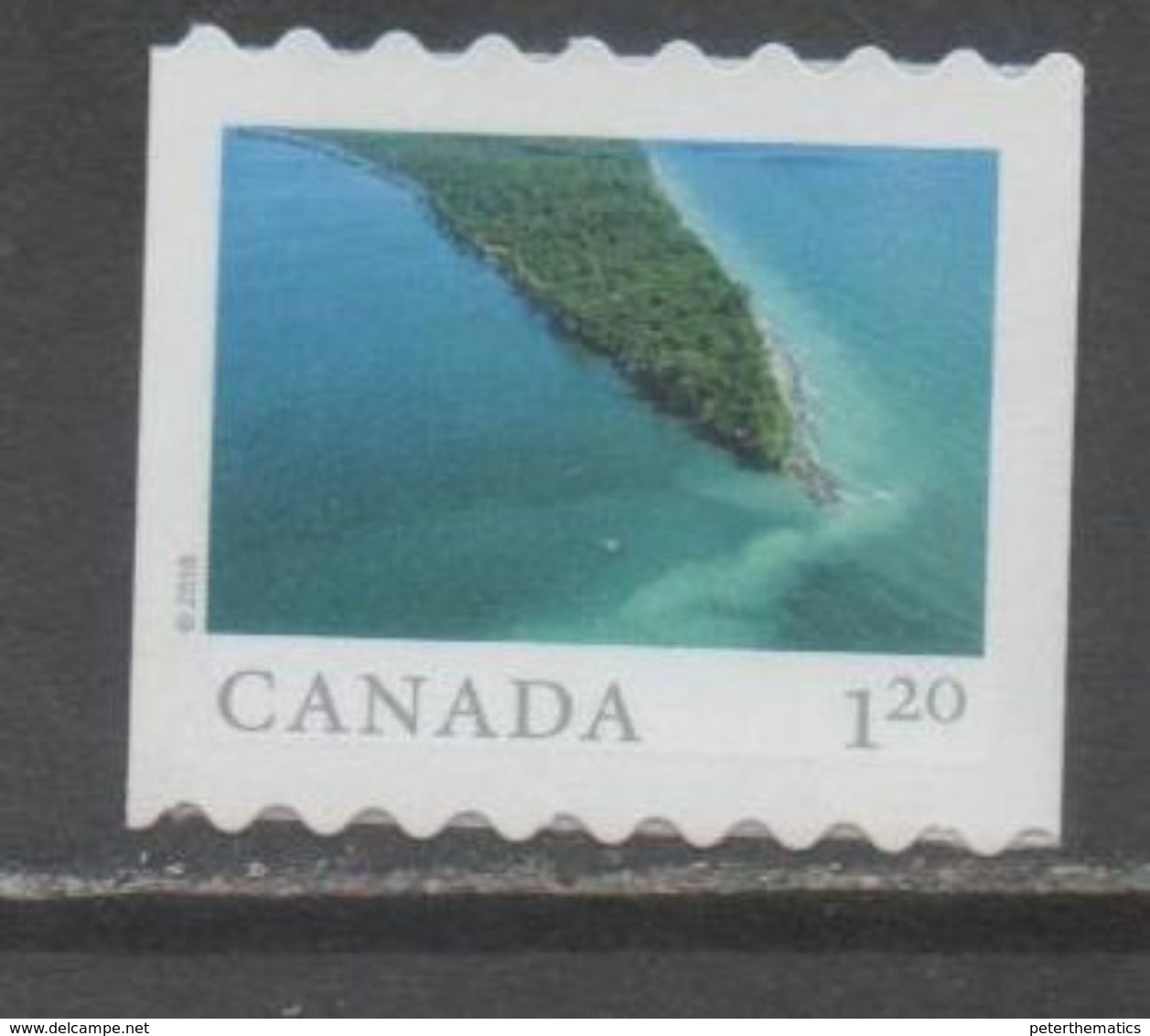 CANADA, 2018, MNH, FROM FAR AND WIDE, VIEWS, POINT PELEE NATIONAL PARK, ONTARIO, 1v, COIL - Other & Unclassified