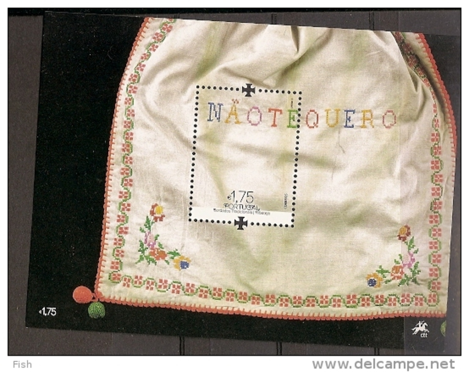Portugal ** & Traditional Embroidery  Ribatejo 2011 (2) - Blocs-feuillets