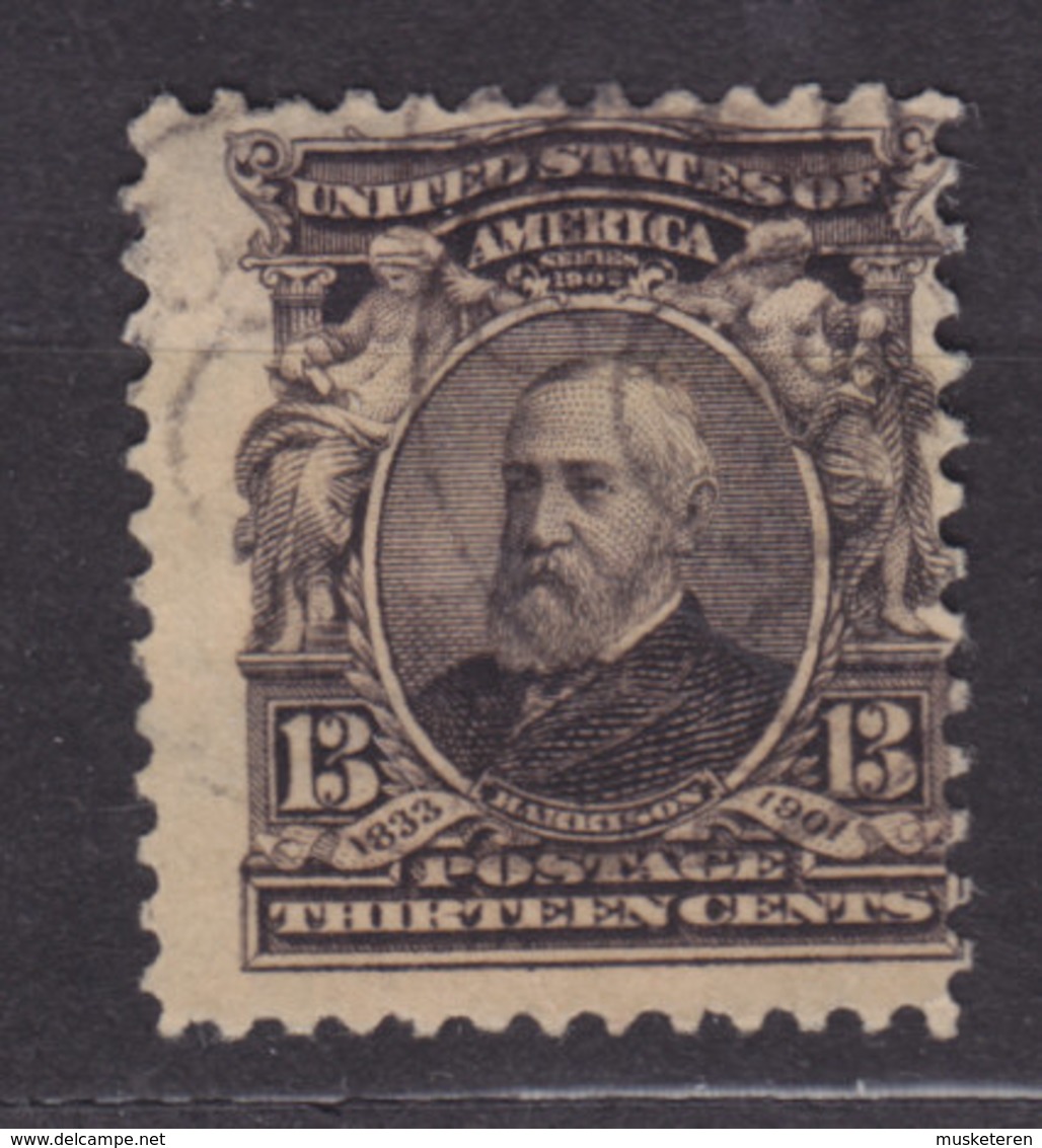 United States 1902 Mi. 146 A      13 C. President Benjamin Harrison - Used Stamps