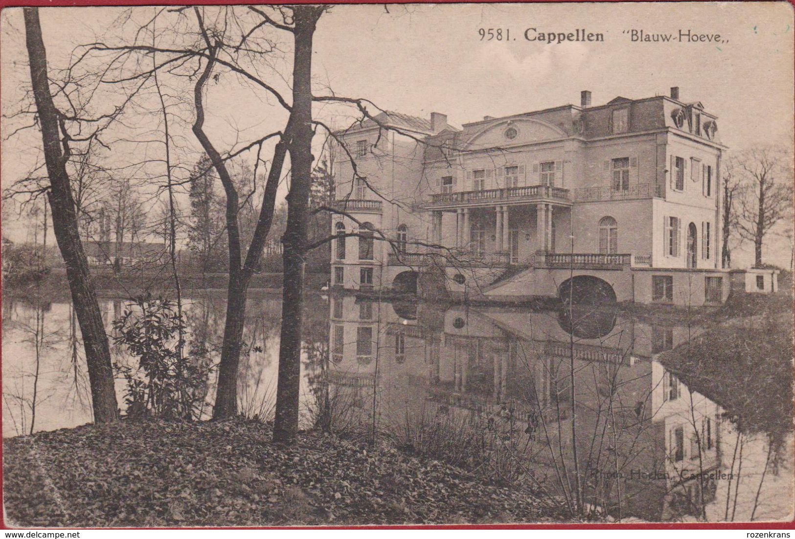 Kapellen Cappellen Blauw Hoeve Hoelen Kasteel Chateau (Kreukje) - Kapellen