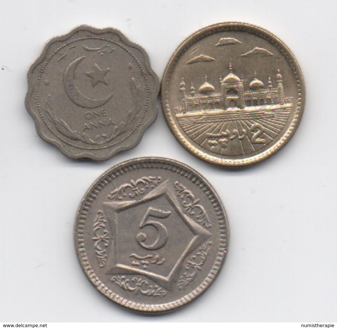 Pakistan : Lot De 3 Pièces 1952-2004 - Pakistan