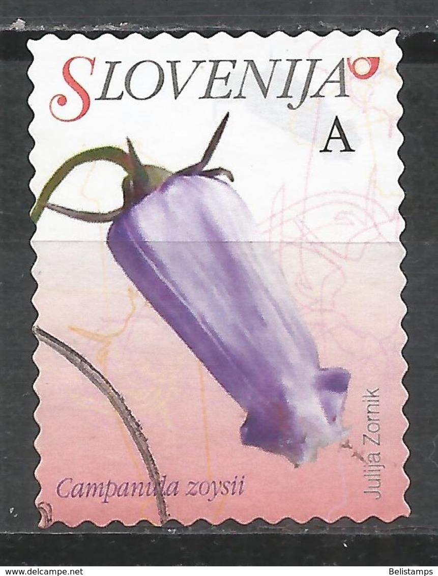 Slovenia 2007. Scott #691 (U) Flowers, Campanula Zoysii - Slovénie