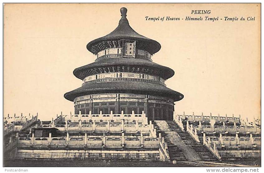 China - BEIJING - Temple Of Heaven - Publ. L. Wannieck. - China