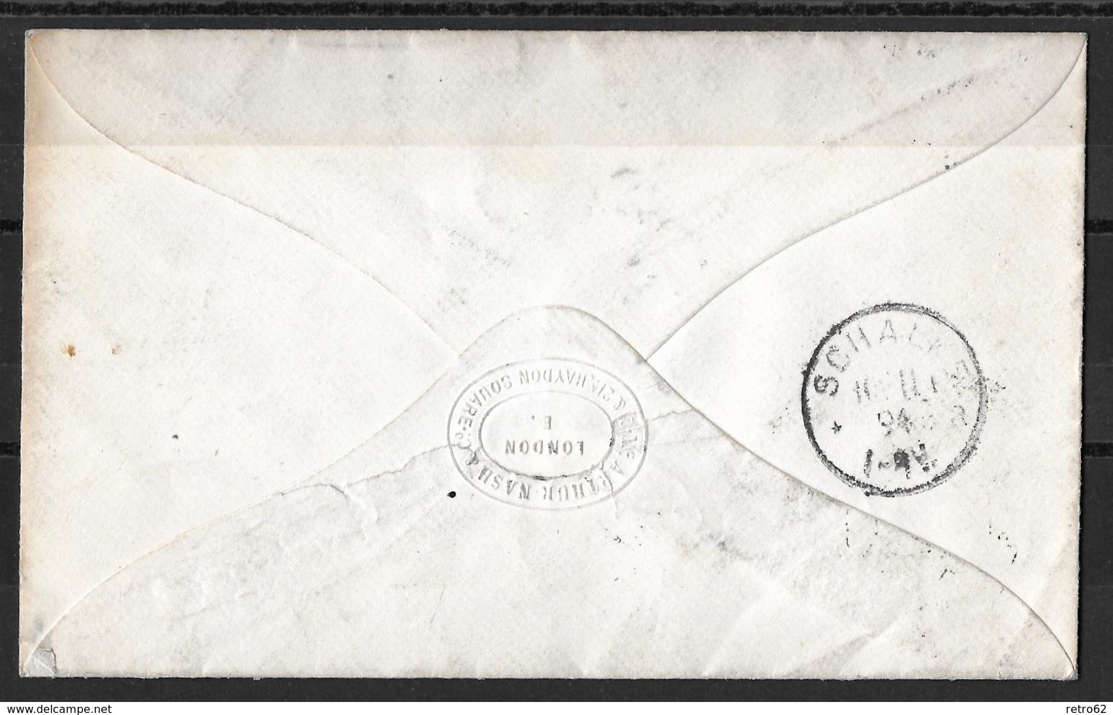 1894 LONDON → Letter To Schalke With ►excess Postage◄ - Lettres & Documents