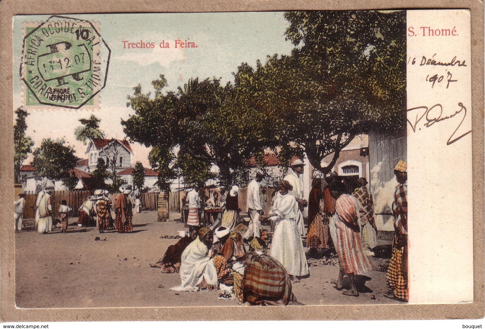 SAO TOME ET PRINCIPE - TRECHOS DA FEIRA - MARCHE - éditeurs Levy & Ca - Sao Tome And Principe