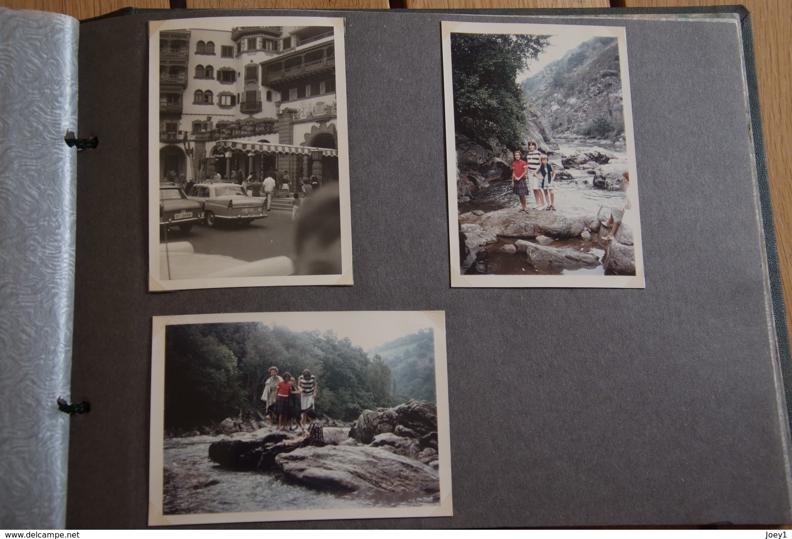 Album photos de famille année 50 et 60 noir et blanc et début couleur 120 photos