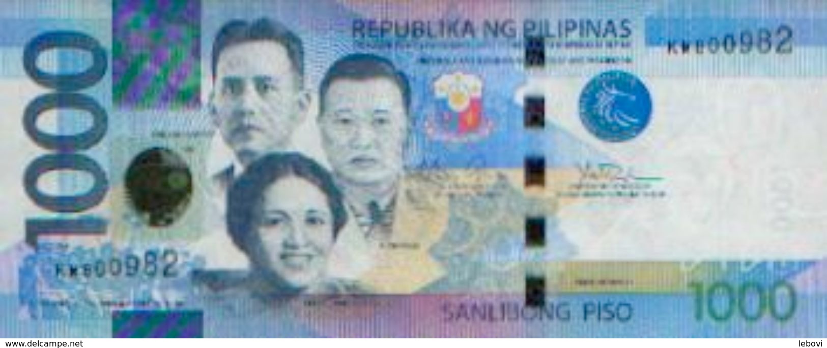 PHILIPPINES – 1000 Pesos 2014 - Filippijnen