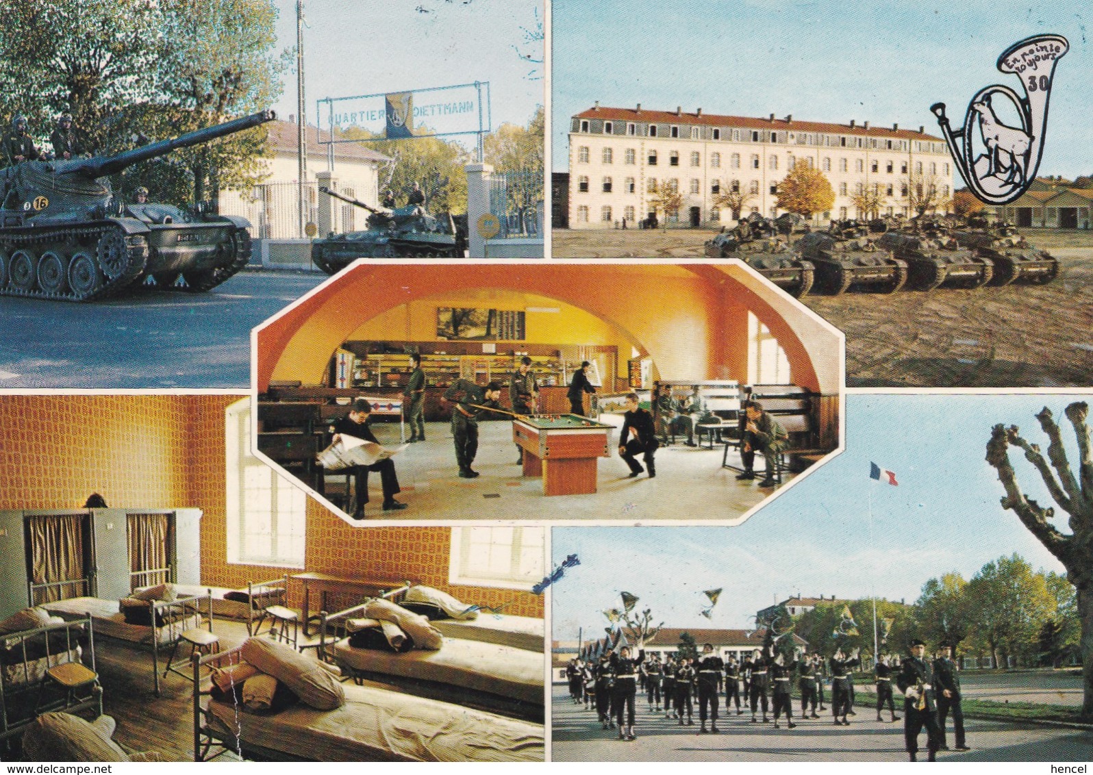 Militaria - 30 ème Groupe De Chasseurs - LUNEVILLE - Régiments