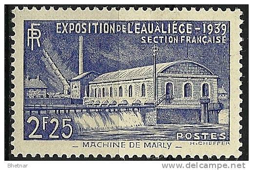 FR YT 430 " Exposition De L'eau à Liège " 1939 Neuf* - Neufs