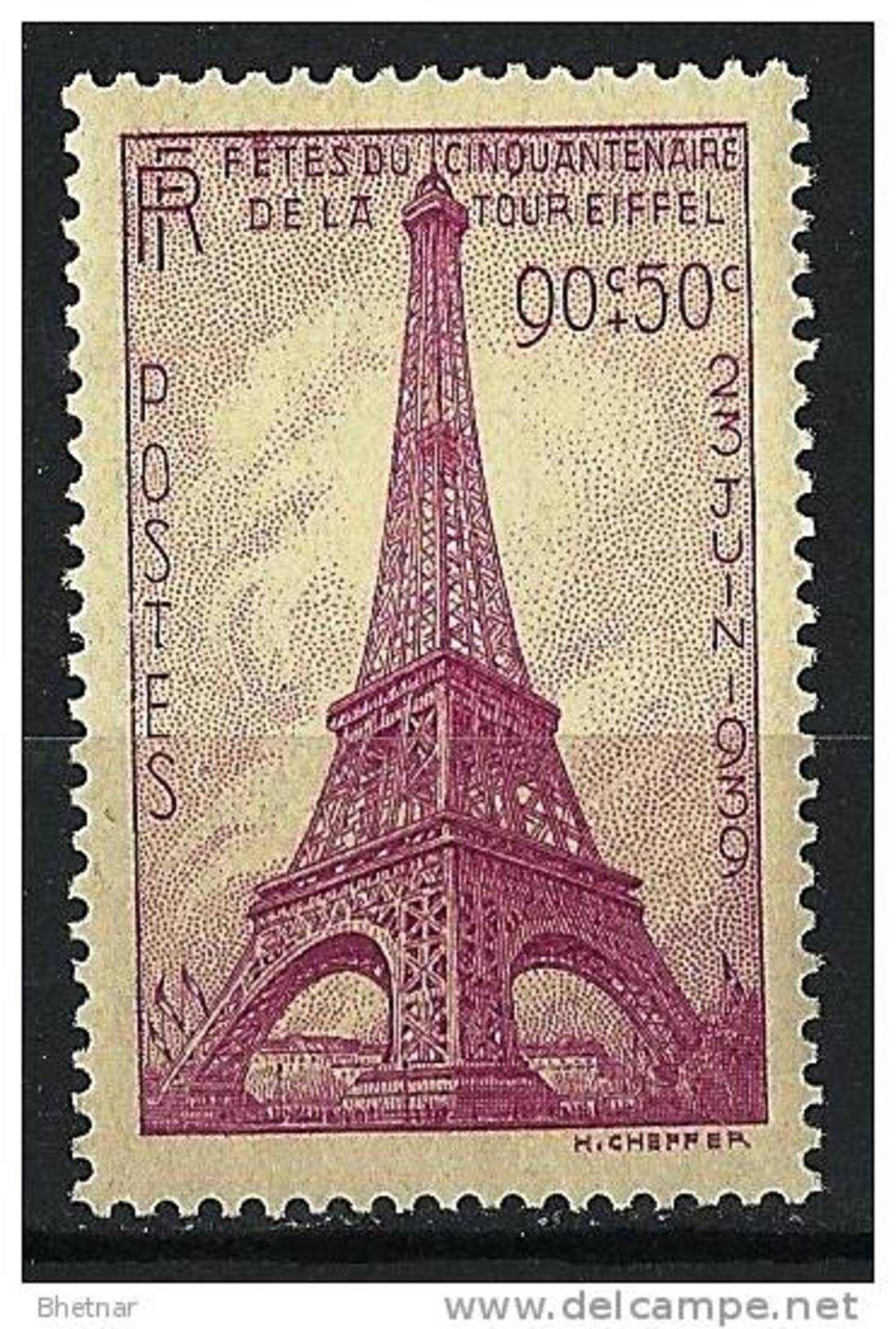 FR YT 429 " Tour Eiffel " 1939 Neuf* - Ungebraucht