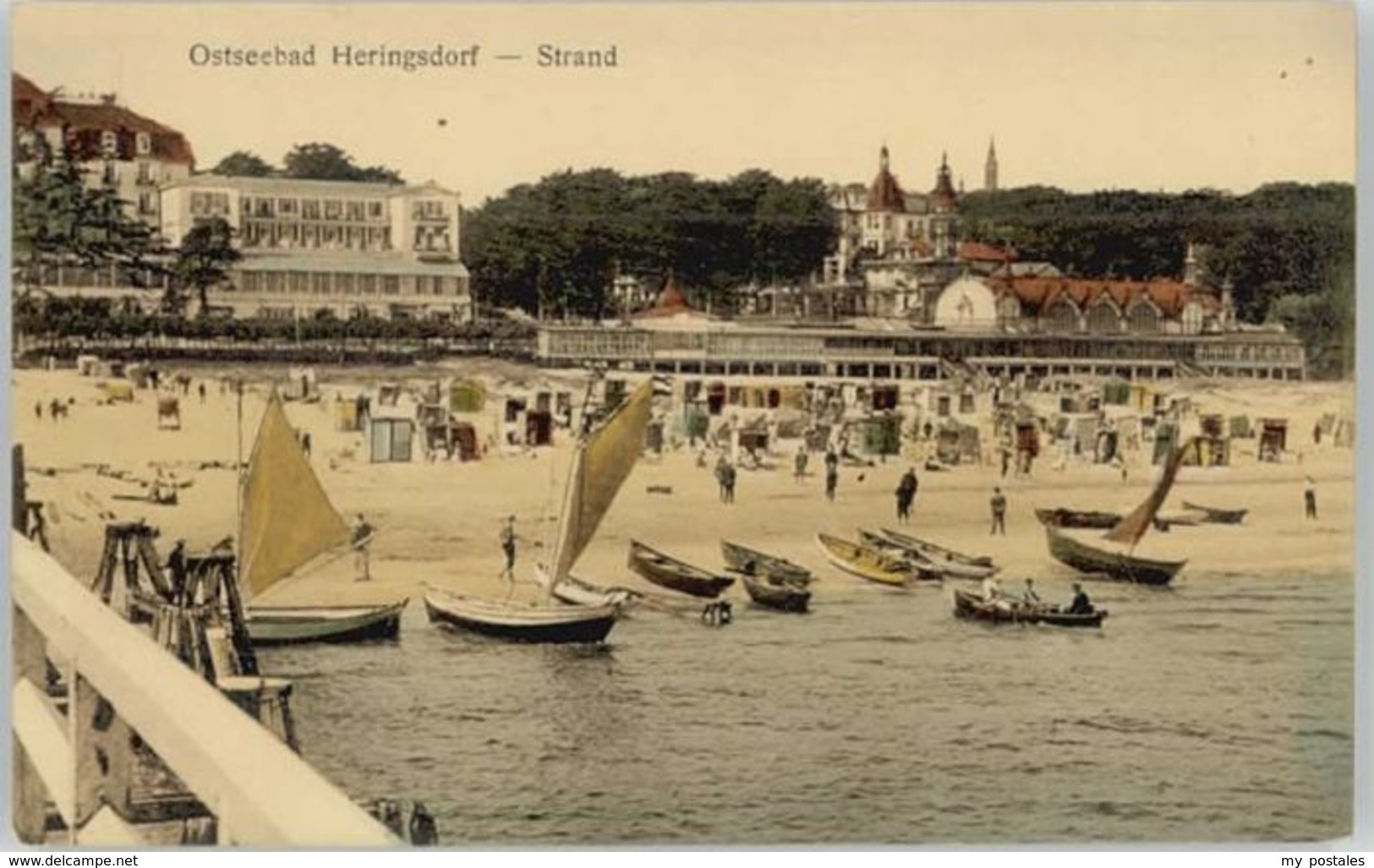 40038772 Heringsdorf Ostseebad Usedom Heringsdorf Strand * Ostseebad Heringsdorf - Altri & Non Classificati