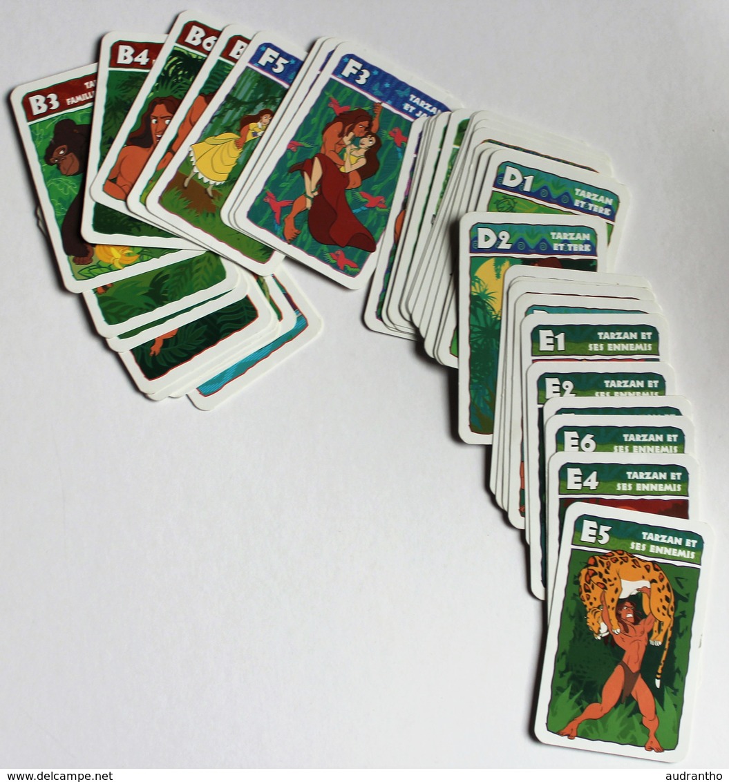 Jeu Cartes 7 Familles Tarzan Disney - Other & Unclassified