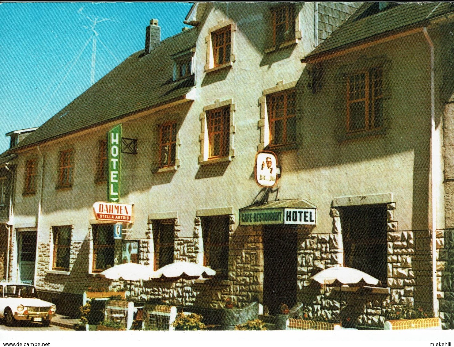 BULLANGE-BULLINGEN-HOTEL DAHMEN-CAFE-RESTAURANT - Bullange - Buellingen