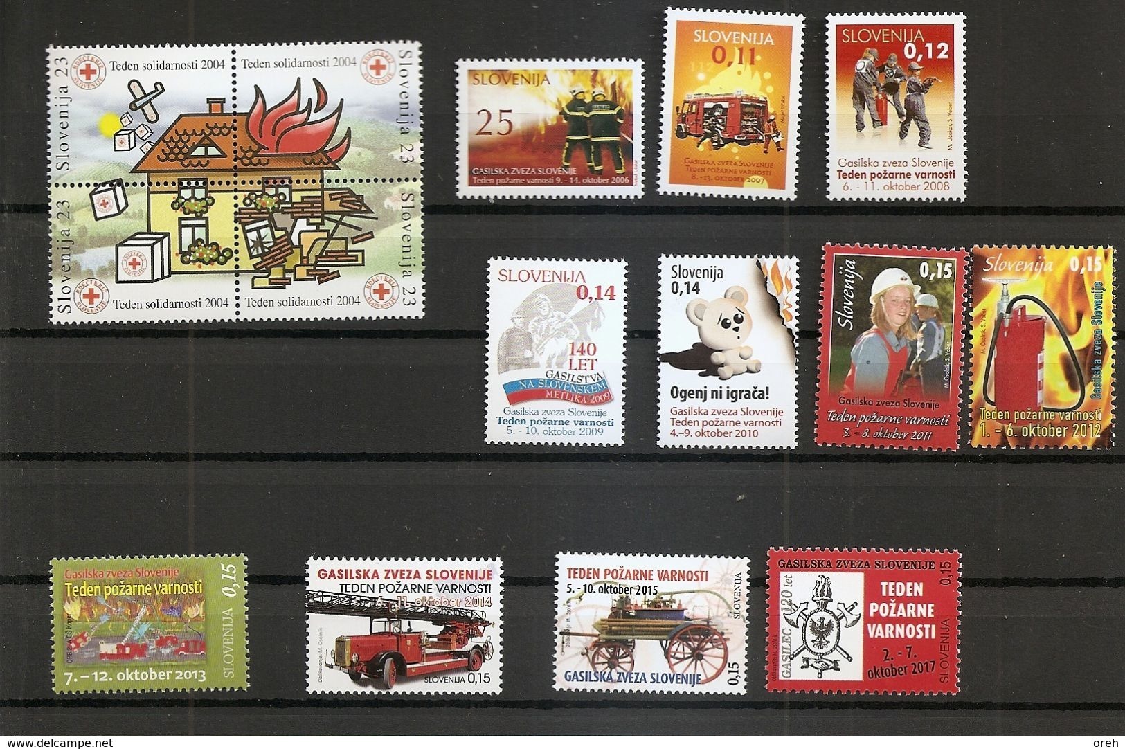 SLOVENIA,FIREMAN,FIRE SAFETY,FIRE,MNH - Sapeurs-Pompiers