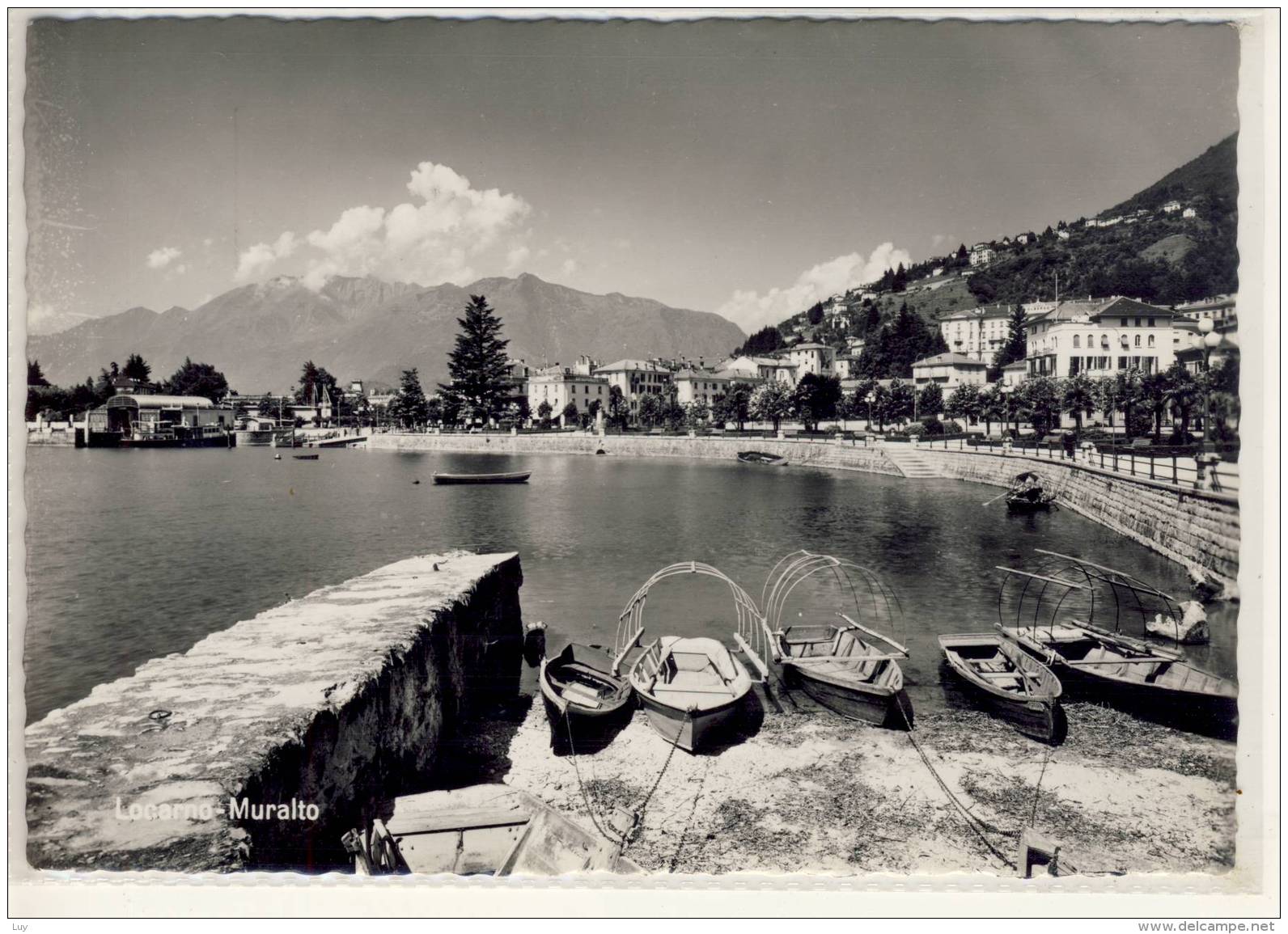 LOCARNO - MURALTO  PANORAMA  GEL 1960 - Muralto