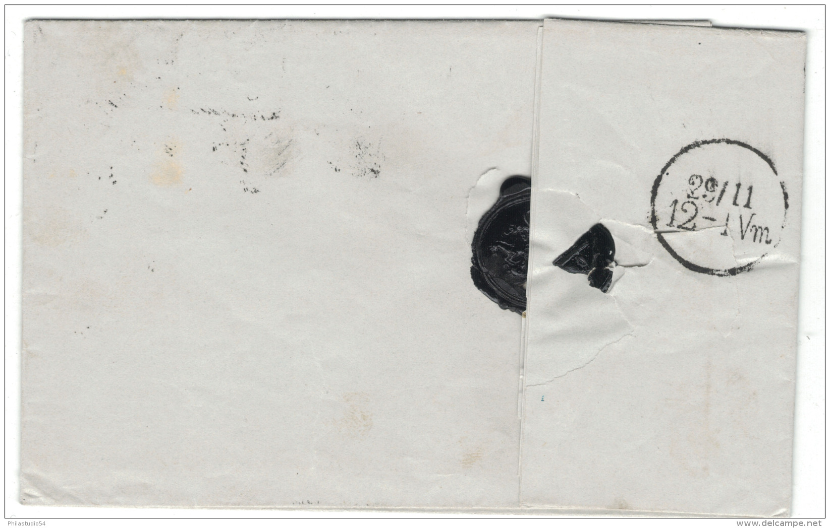 1856, Markenloser Brief Von TREBATSCH Mit Handschr. Taxe ""1"" Nach Berlin. - Storia Postale