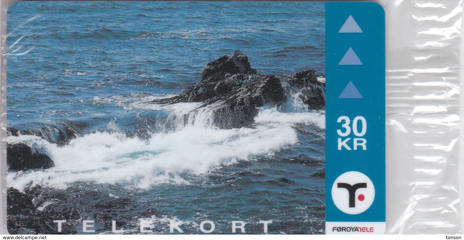 Faroe Islands, OD-026,  30 Kr ,  Faroese Fishing, Faroese Reef, Mint In Blister, 2 Scans,  . - Faroe Islands