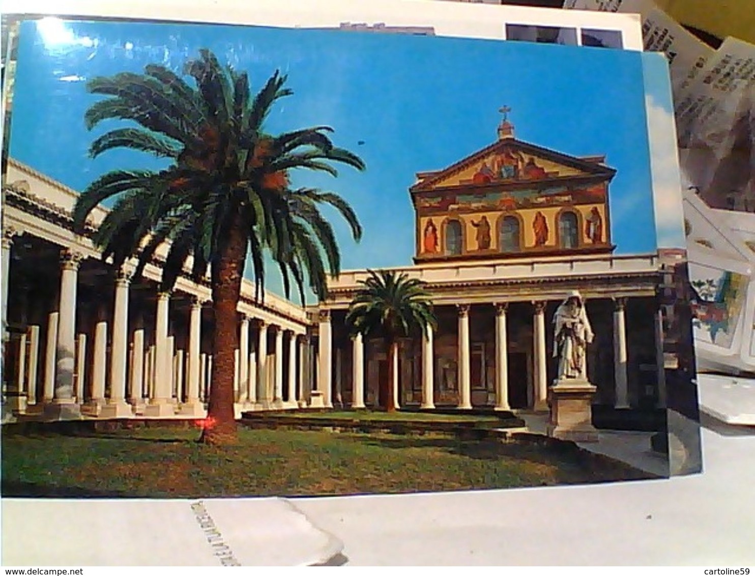3 CARD ROMA  ANNO SANTO 1975 TIMBRO 1° GIORNO VB1975 GR705 - Sammlungen & Lose