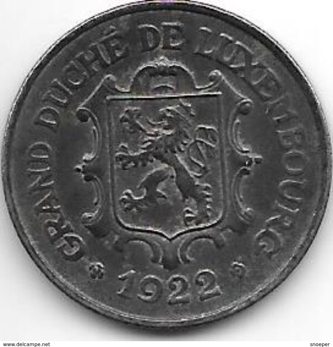 *luxembourg 25 Centimes 1922  Km 32    Unc  !!!!!! - Luxembourg