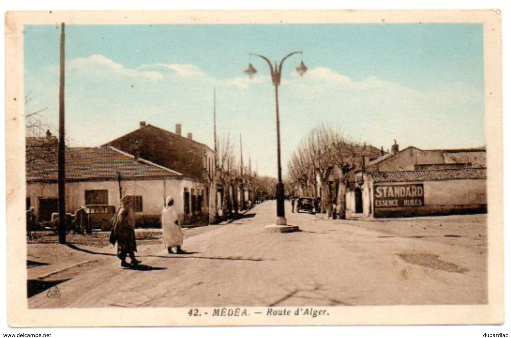 Algérie /  MEDEA -- Route D' Alger. - Médéa