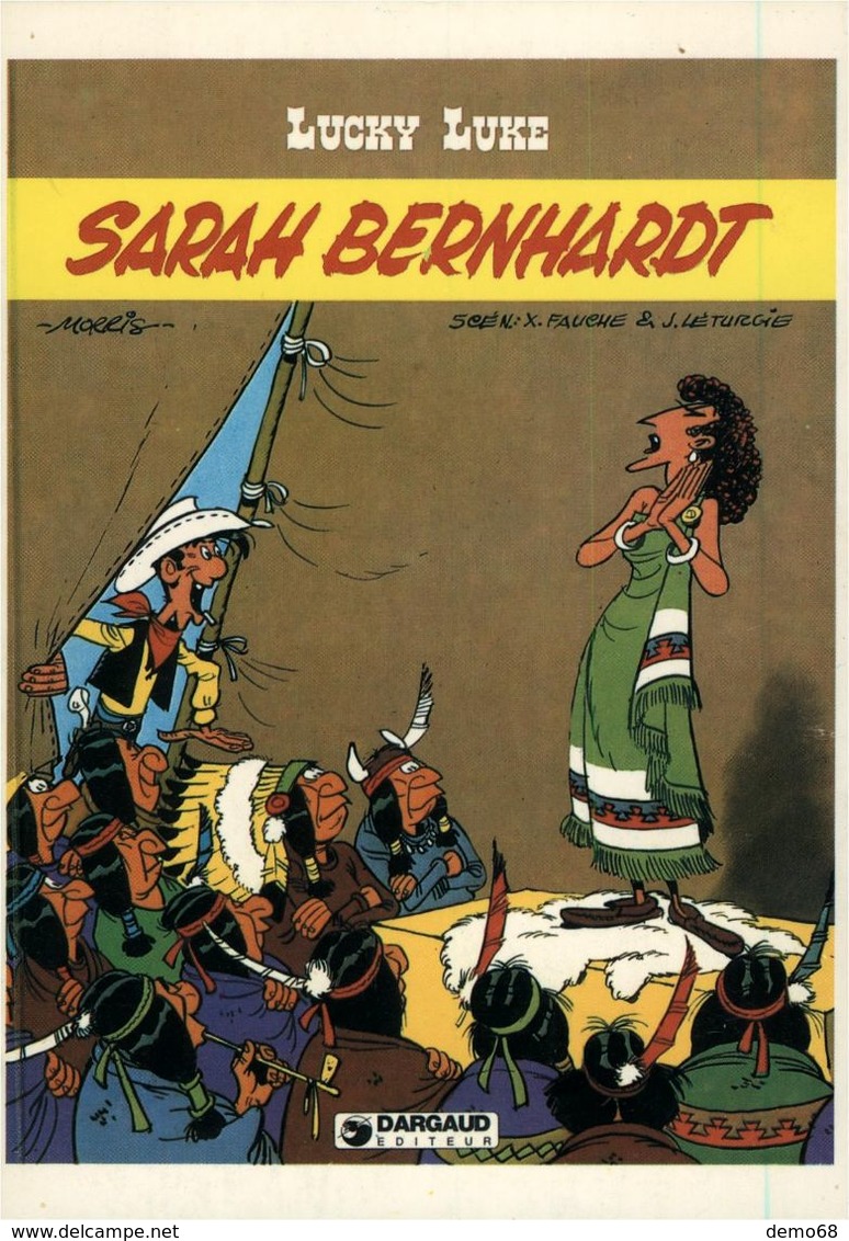 Bande Dessinée LUCKY LUCKE SARAH BERNHARDT - Bandes Dessinées