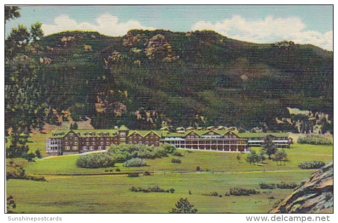 Colorado Rocky Mountains National Park Estes Park Chalets Curteich - Rocky Mountains