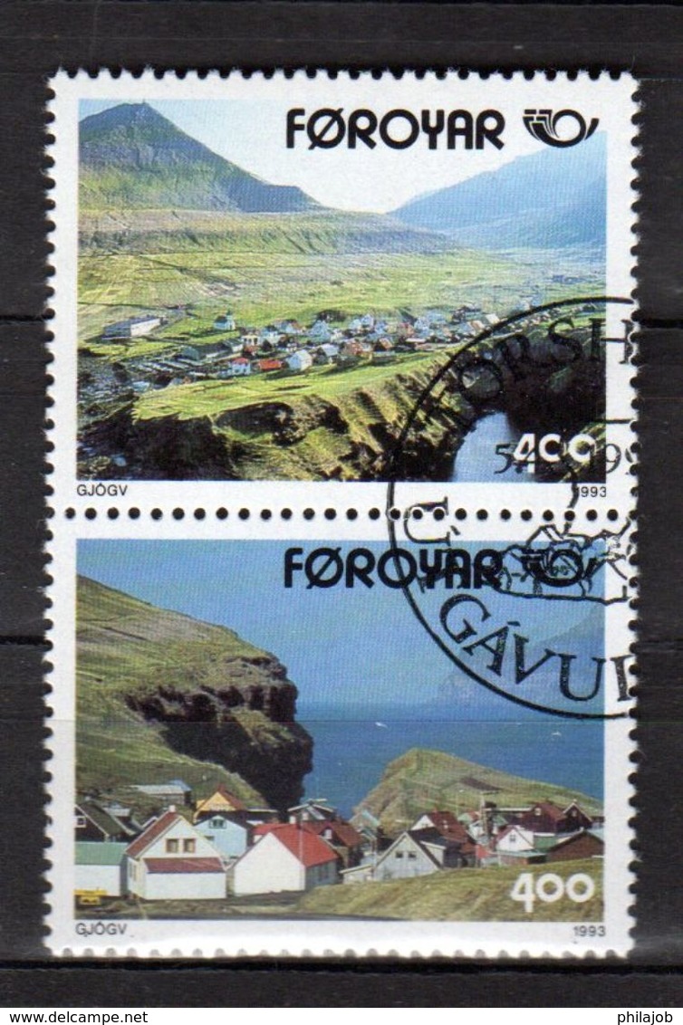 FEROE 2 Timbres Oblitérés.  Parfait état. - Faroe Islands