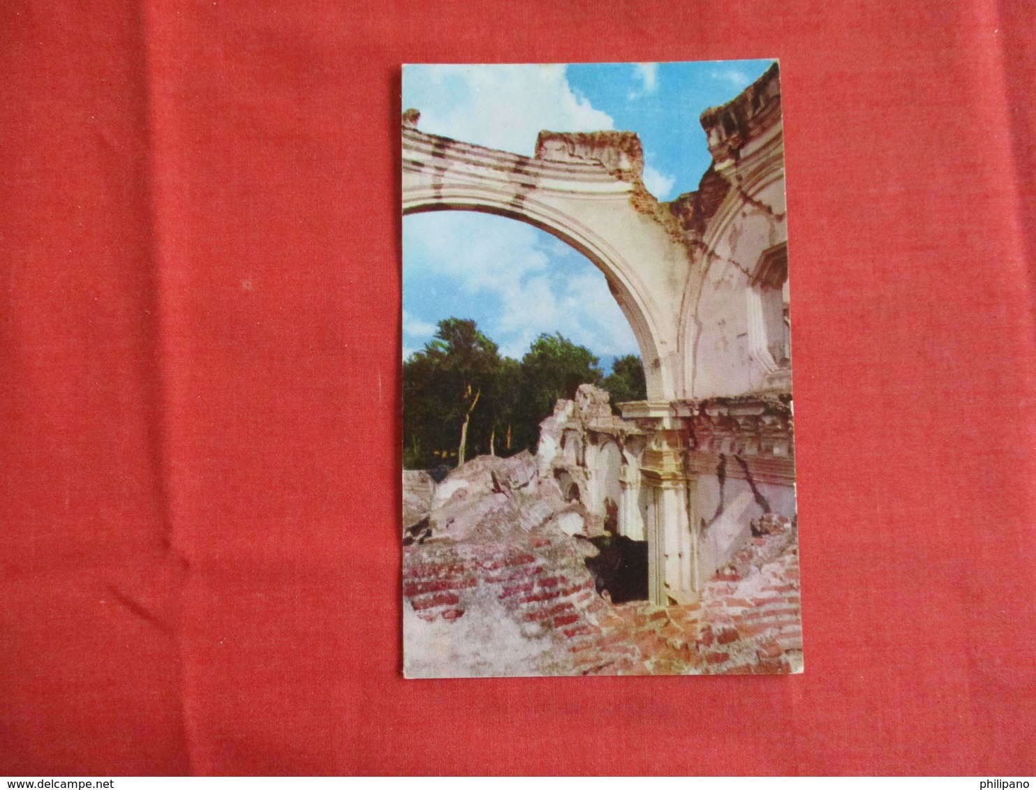 Guatemala   Ruins De La Recoleccion Stamp & Cancel  Ref 2909 - Guatemala