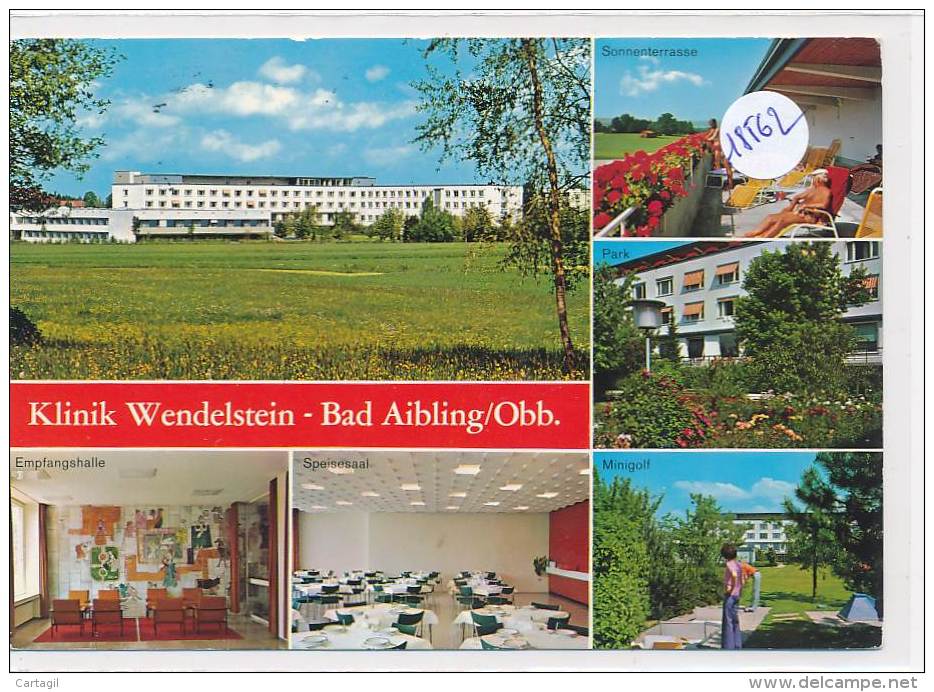 CPM GF - 18562 - Allemagne - Bad Aibling Multivues Klinik Wendelstein-Envoi Gratuit - Bad Aibling