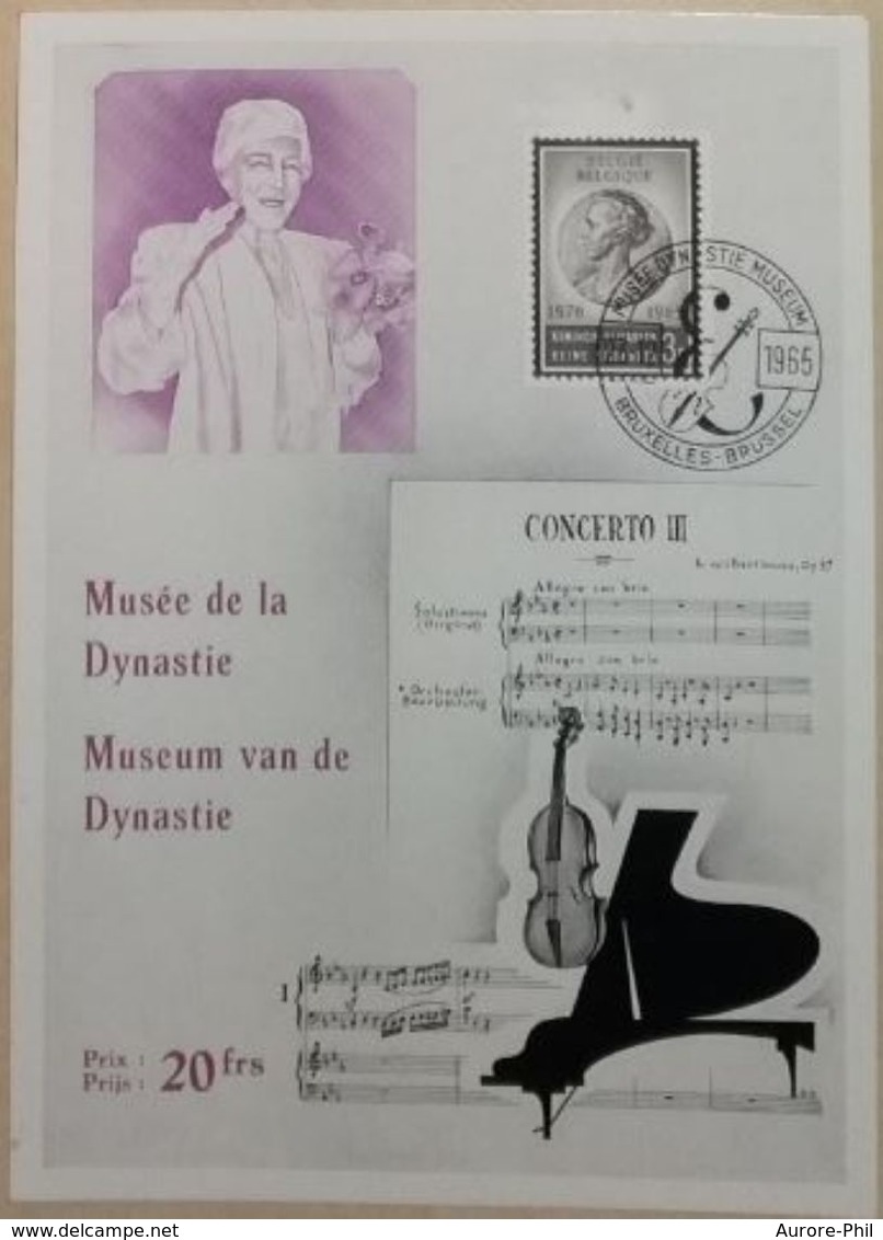 Musée De La Dynastie Concerto III S.M La Reine Elisabeth 1965 - Other & Unclassified