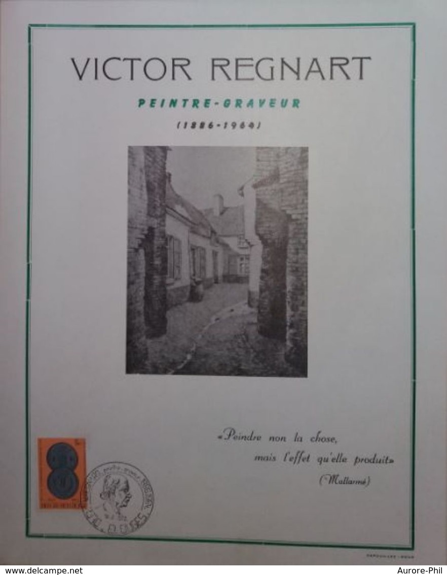 Elouges 1972 Victor Regnart Peintre Graveur - Other & Unclassified