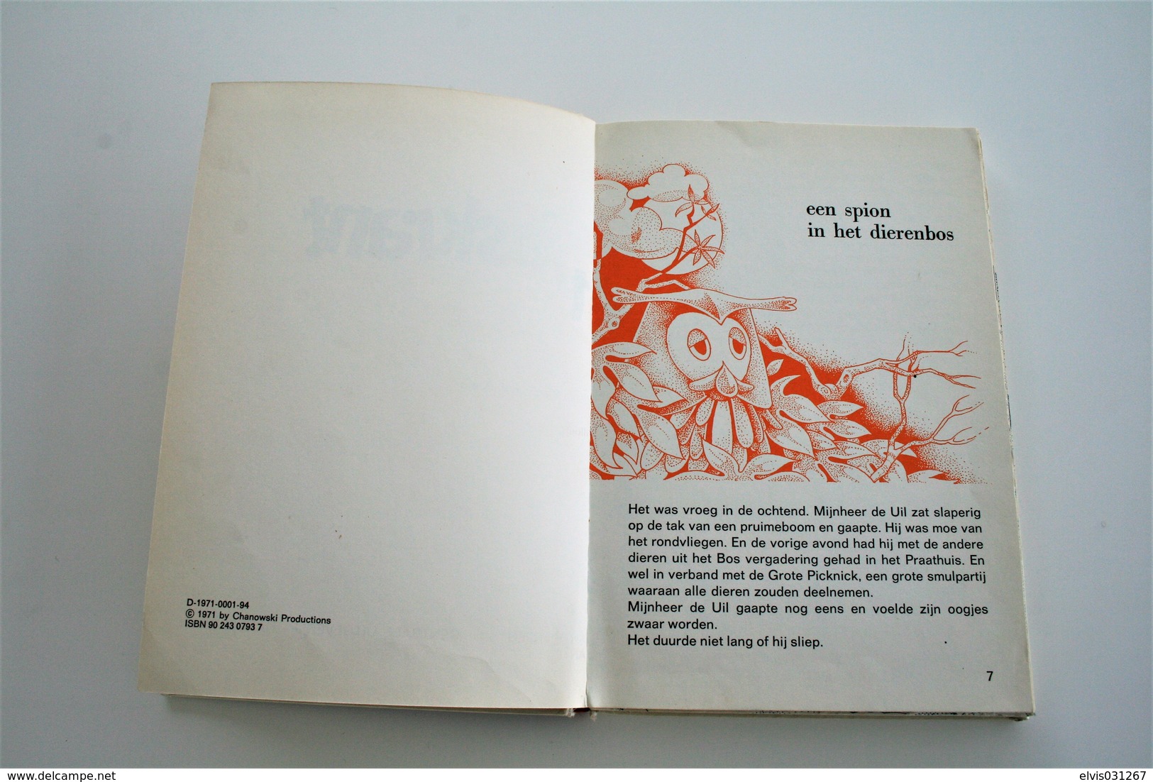 Vintage FABELTJESKRANT : Boek - 1971 - - Juniors