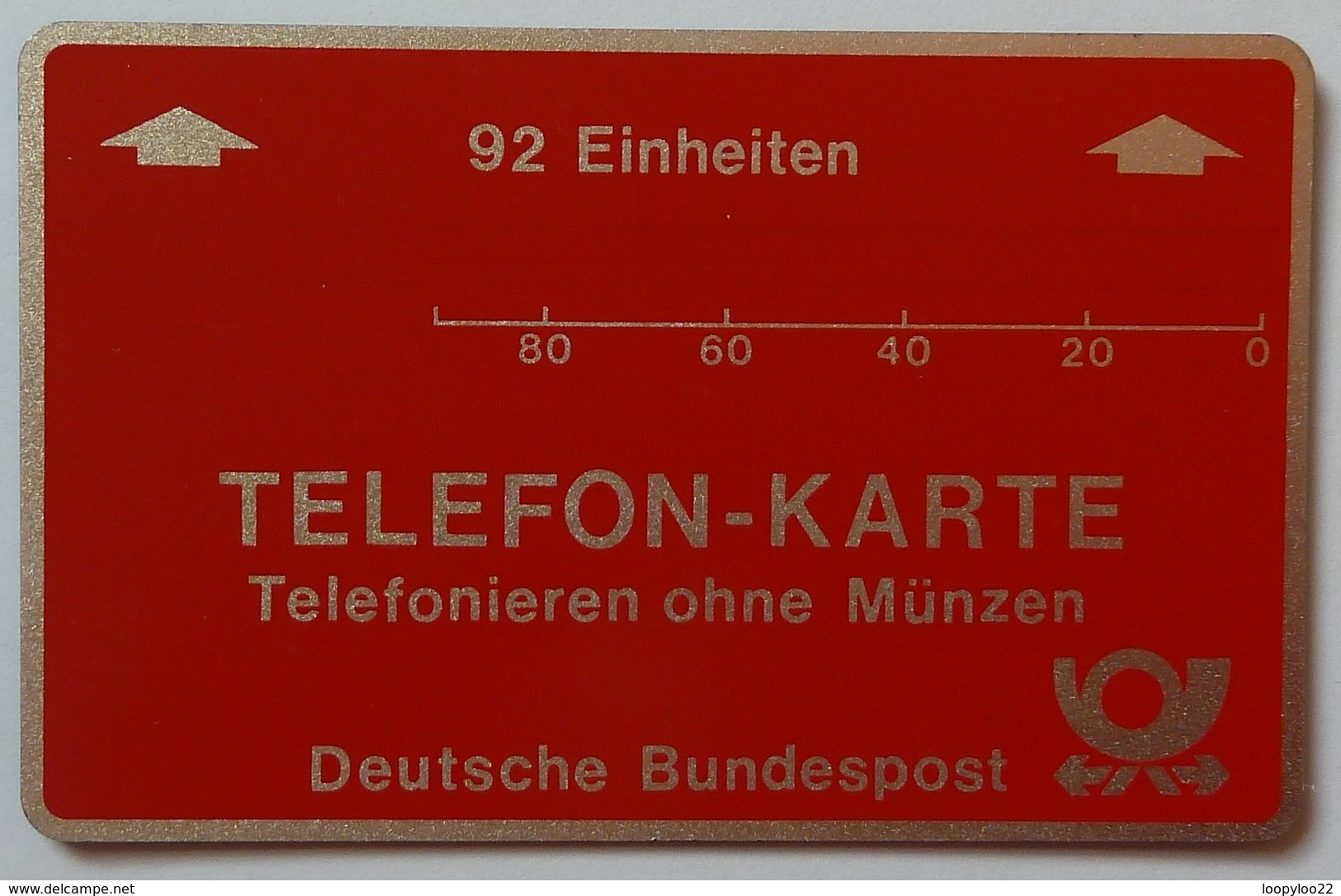 GERMANY - L&G - 1st Public Trial - Bundespost - 92 Units - 1983 - R3... - T-Series: Testkarten