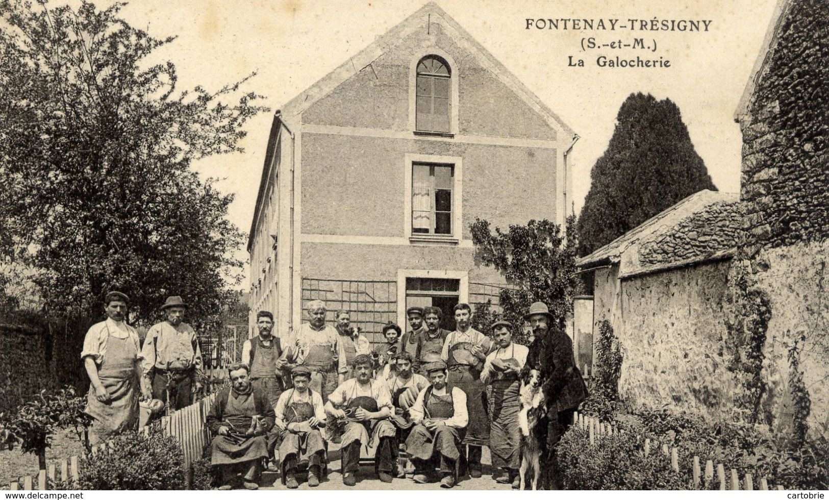 Dépt 77 - FONTENAY-TRÉSIGNY - La Galocherie - Très Animée - Industrie Chaussures - Fontenay Tresigny