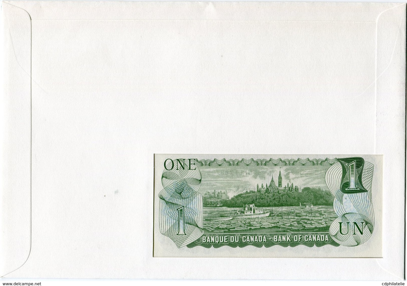 CANADA ENVELOPPE AVEC LES N°685/688 (BATEAUX BRISE-GLACE) + BILLET NEUF - Briefe U. Dokumente